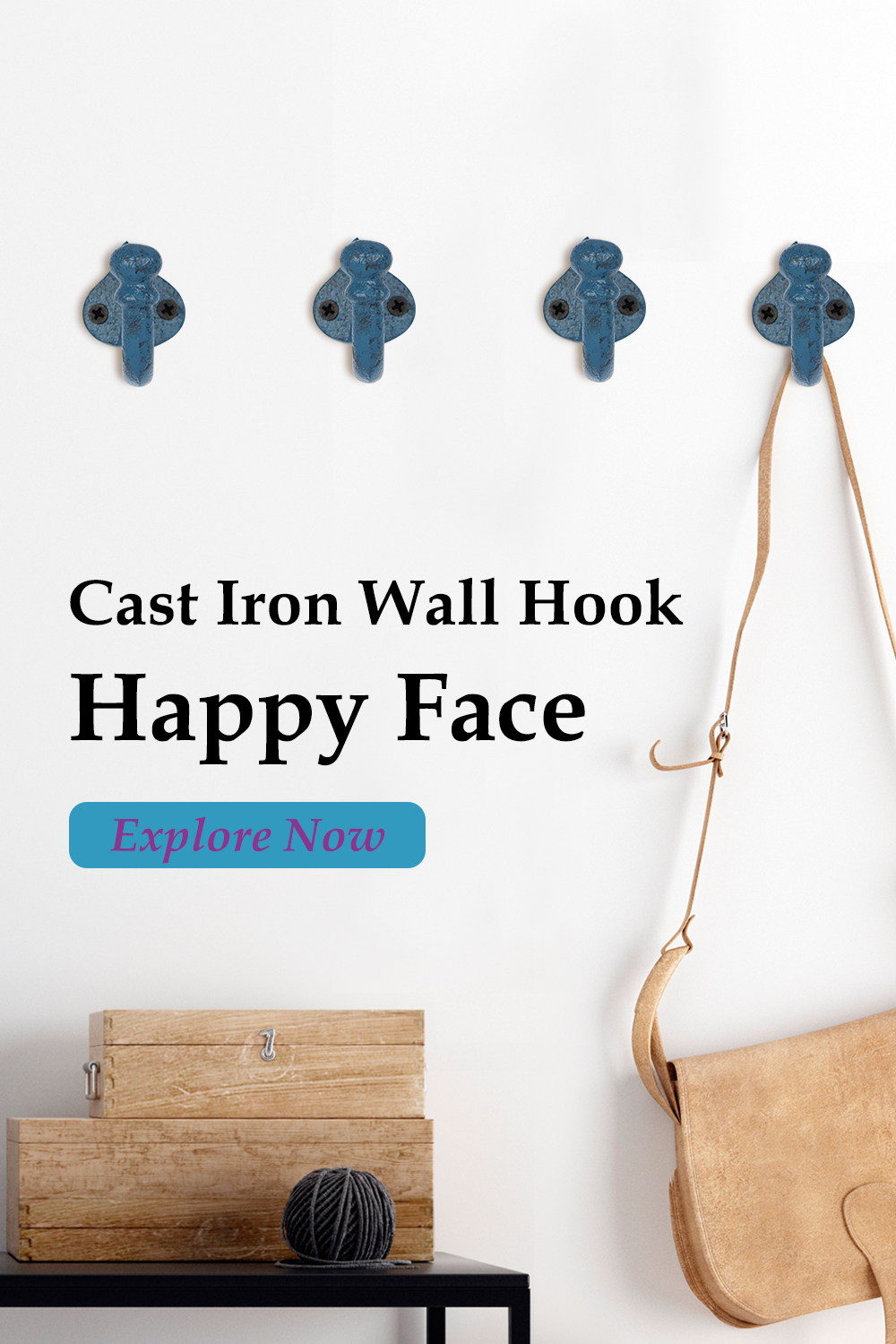 HomeHand Hanger Hooks Ideas for Your Entryway
