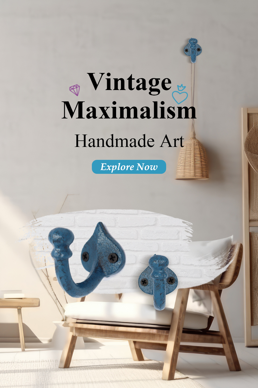 Vintage Maximalism Handmade Art