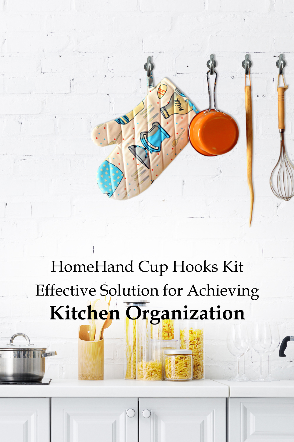 HomeHand Cup Hooks | Helps Organize Your Kitchen