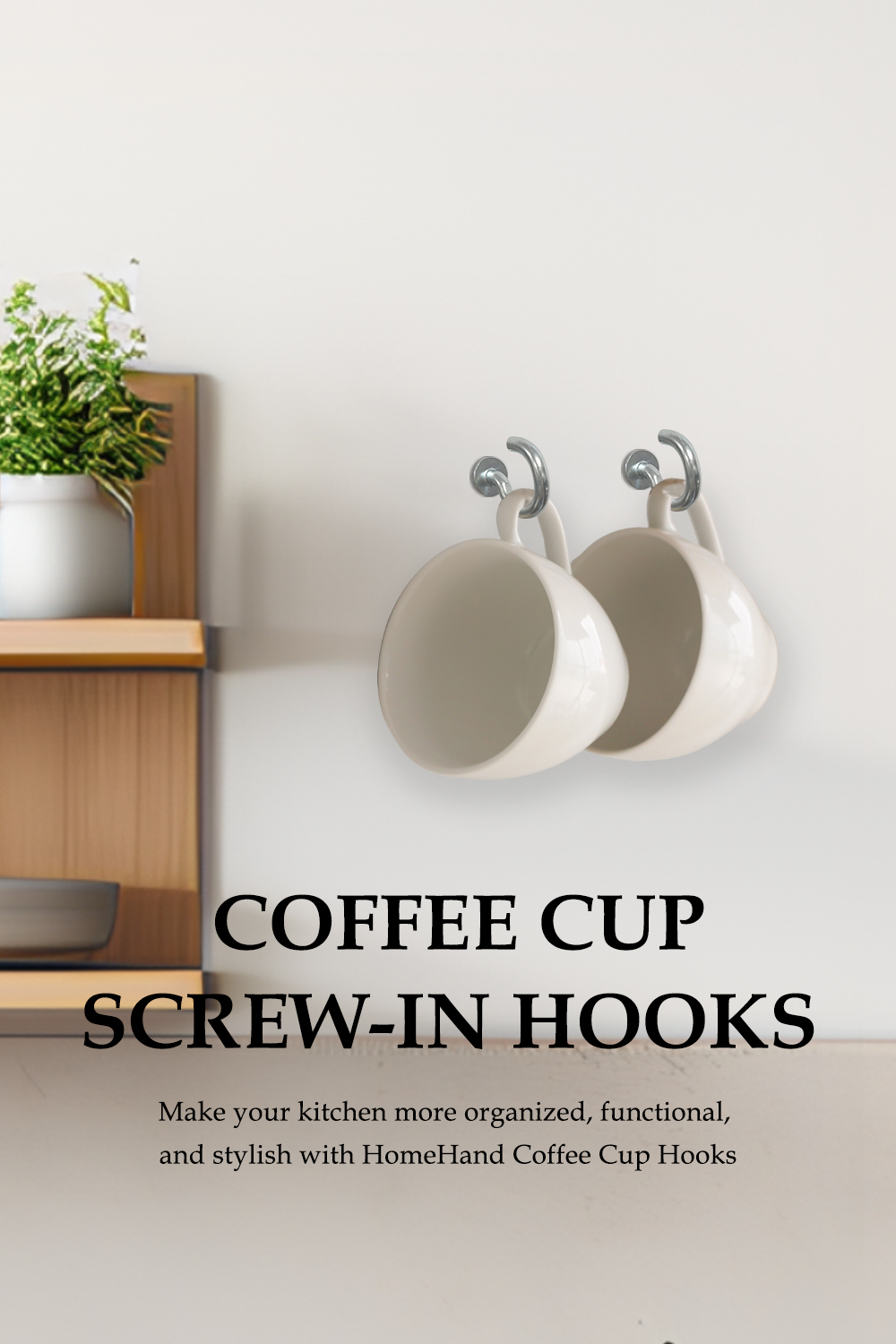 Homehand Coffee Cup Hooks