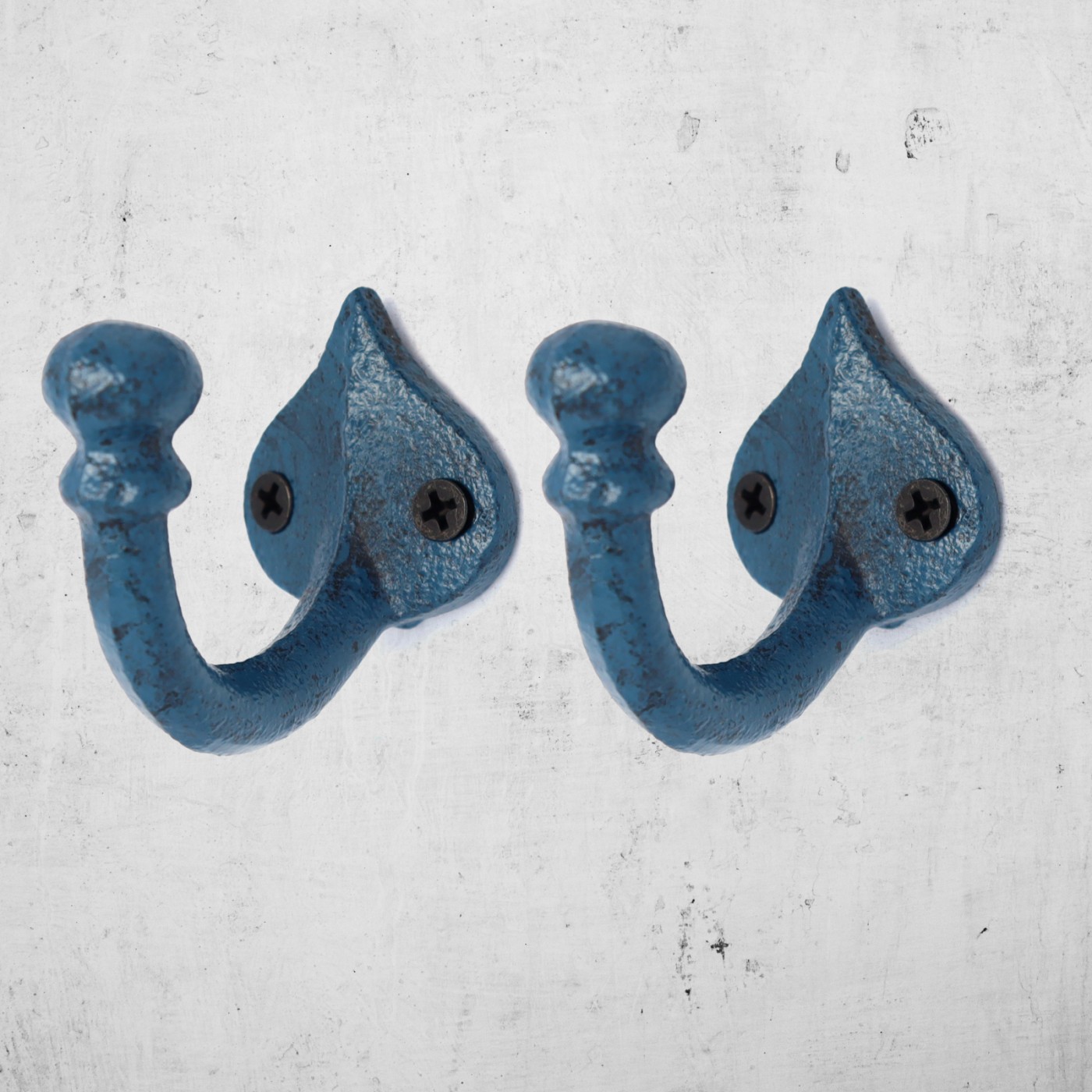 Blue Wall Hooks