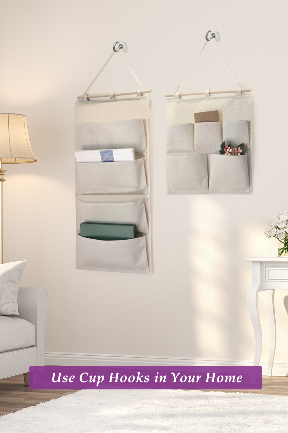 Use Cup Hooks in Your Home
