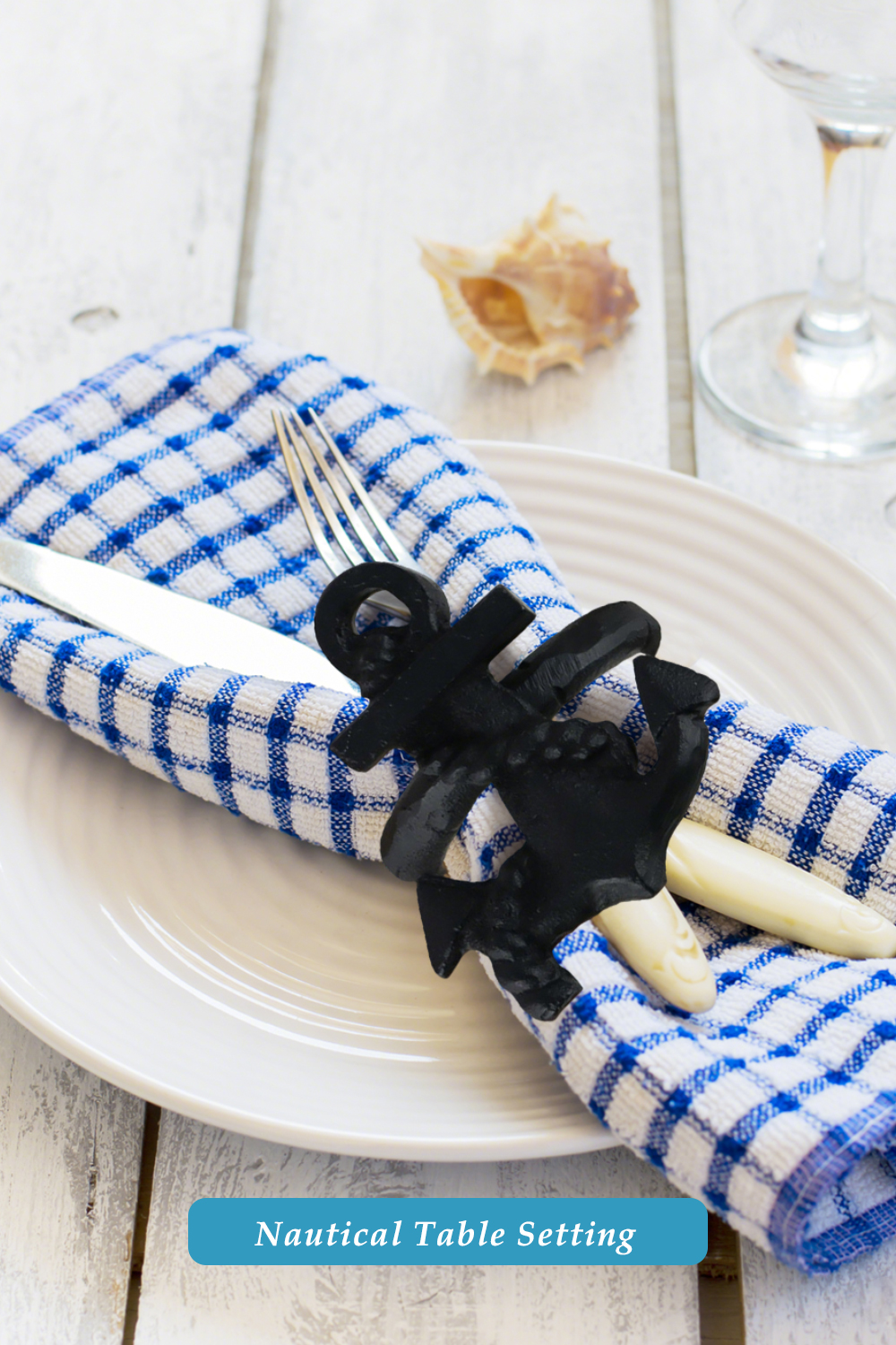 HomeHand Cast Iron Napkin Rings