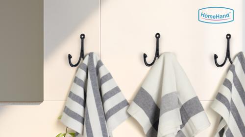Organized with HomeHand | Stylish and Durable Bath Towel Hooks