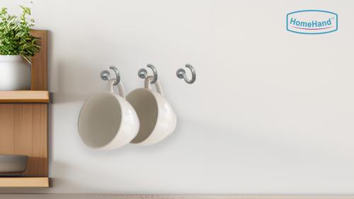 HomeHand Coffee Cup Hooks | Screw-in Hooks